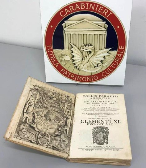 antico testo del 18esimo secolo