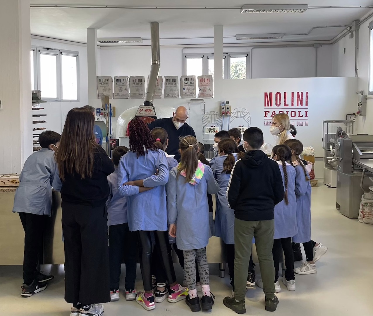Molini Fagioli_visita alunni scuola primaria
