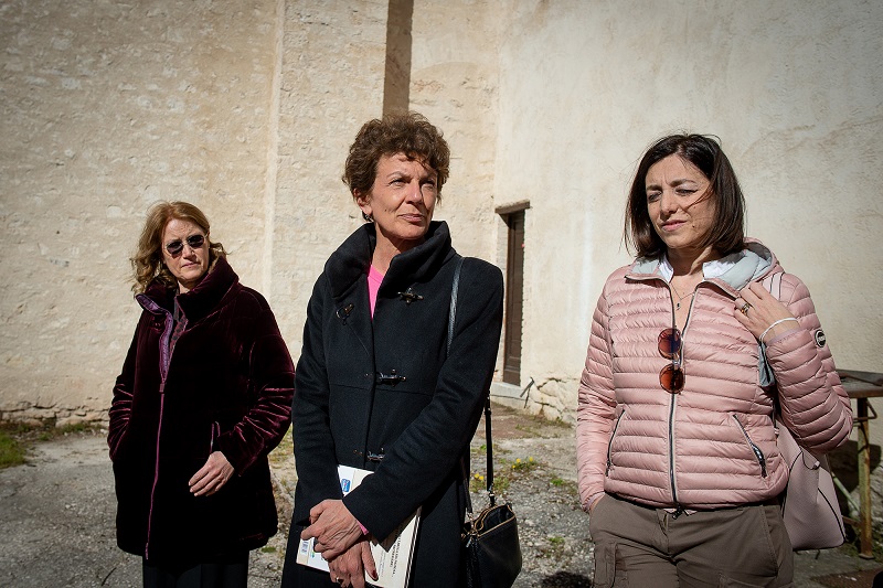 Incontro Festival dei Due mondi e famiglie ucraine