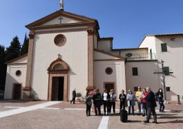 Nuova piazza Turati a Castel del Piano
