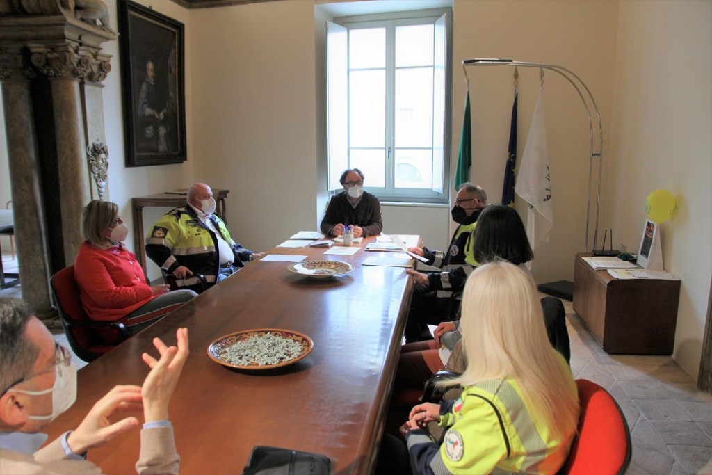 Il «grazie» del sindaco Carizia ai volontari della ProCiv