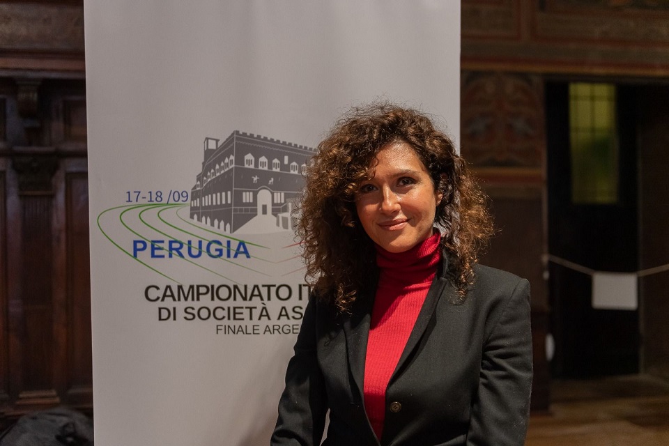 presentazione finale Argento Perugia 2022 Pastorelli
