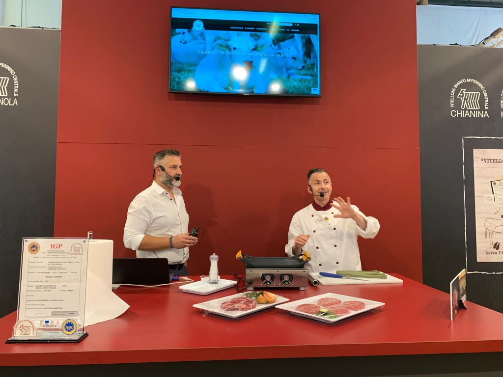 show cooking_da sinistra, Andrea Petrini e Massimo Infarinati