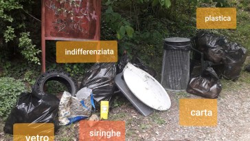 Legambiente Perugia e Valli del Tevere in action al parco Sant'Angelo