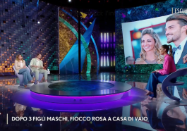 Marino Di Vaio ed Eleonora Brunacci ai microfoni di Silvia Toffanin