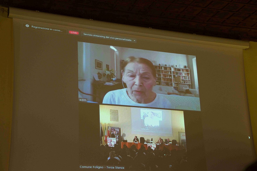 Prima giornata di Medicus  a Foligno 2022 Edith Bruck