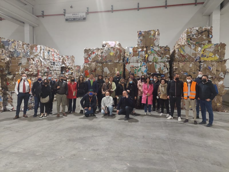 I delegati dei Gal Europei e umbri al precedente incontro di Cagliari