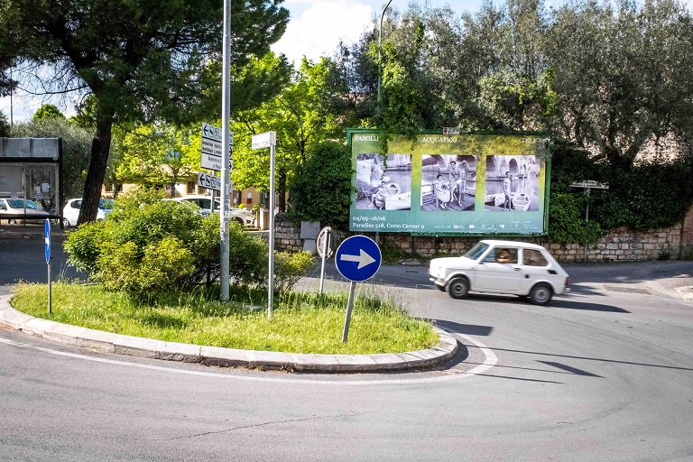 Mostra Pasolini acquatico e felice_affissione