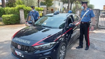 carabinieri di Petrignano di Assisi