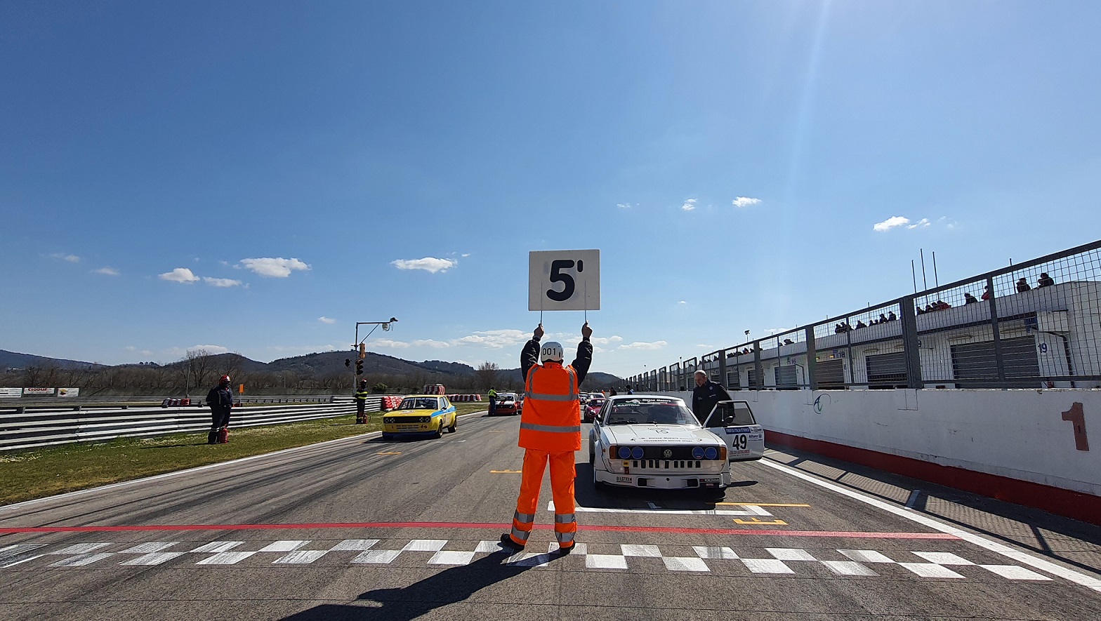 Procedura di partenza Magione aautodromo
