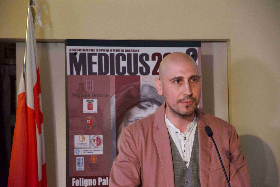 Raffaele Garinella Prima giornata di Medicus  a Foligno 2022