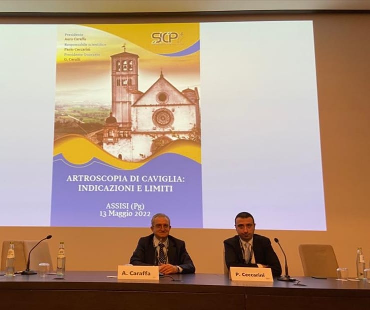 Esperti dell'artroscopia di caviglia si confrontano ad Assisi