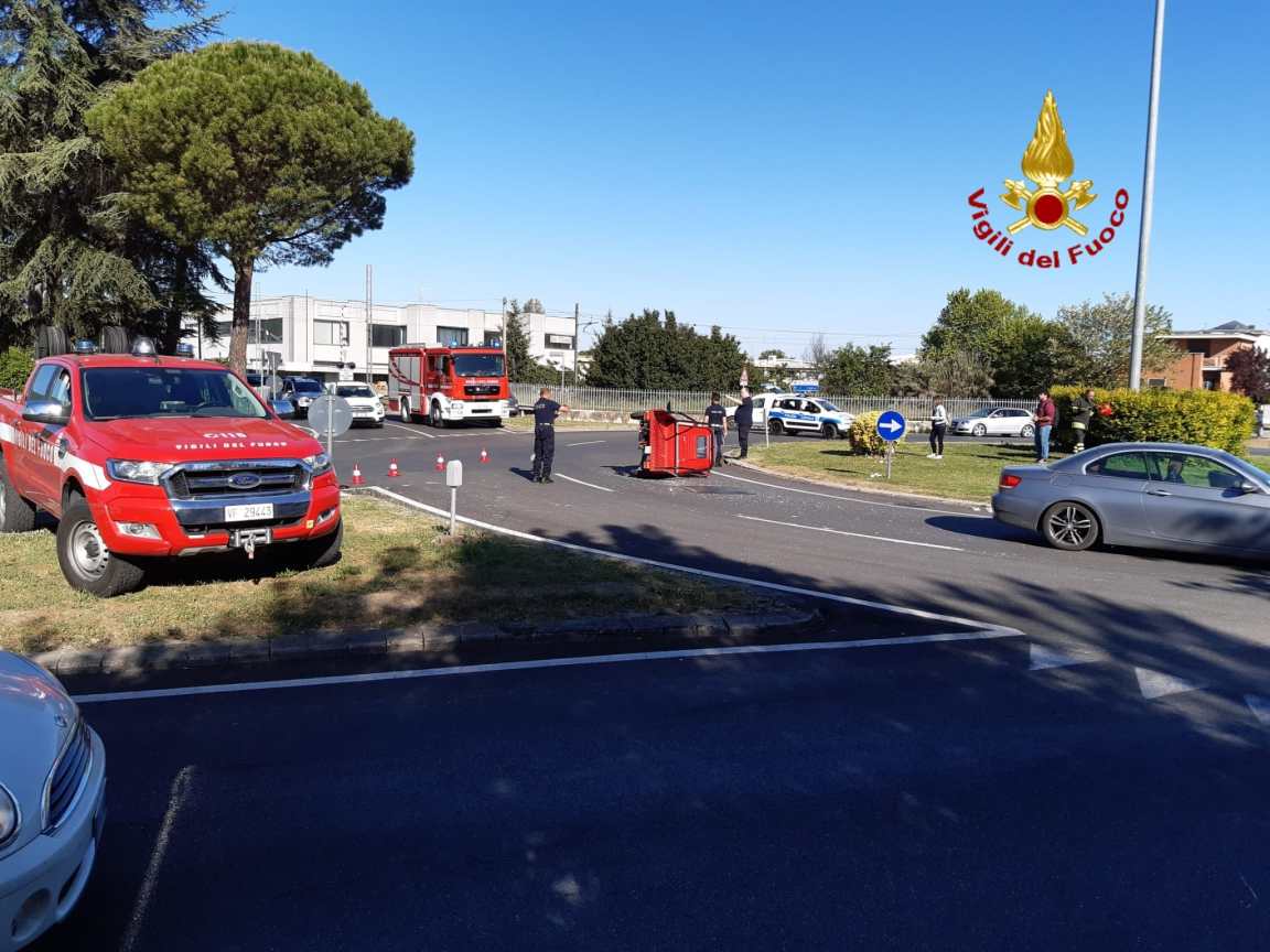Incidente stradale a Città di Castello: tre i feriti