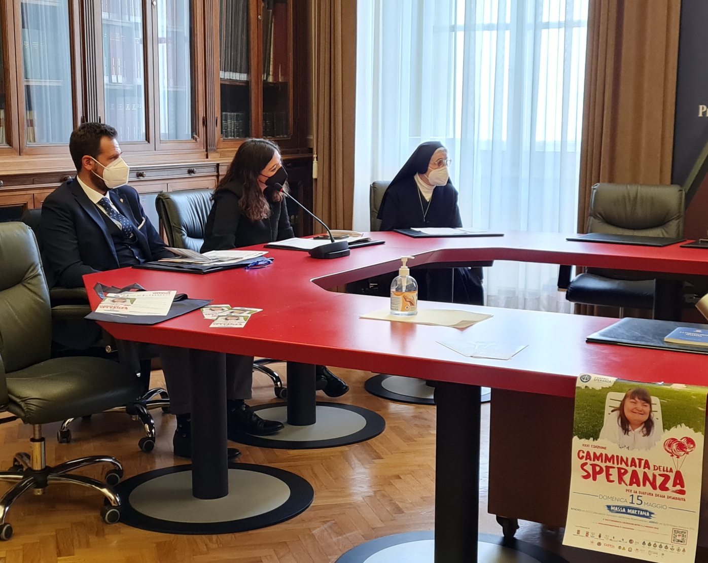 Camminata della speranza presentazione 2022