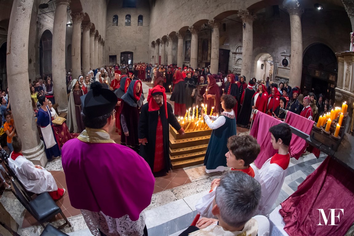 offerta dei ceri corsa all'anello