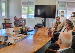 Avis nazionale in visita alla città di Norcia