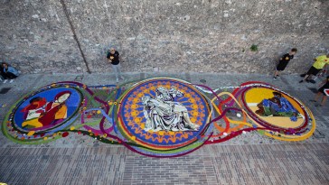 È “Arco Romano” a vincere le Infiorate di Spello 2022