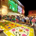 Infiorate Spello notte