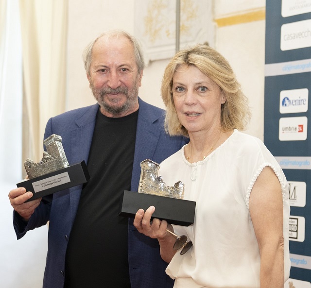 G. Piccioni e M. Buy a Castiglione Cinema 