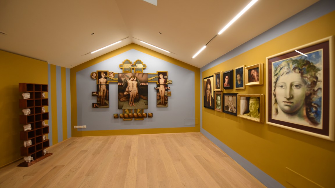 La casa di Massimo Caggiano