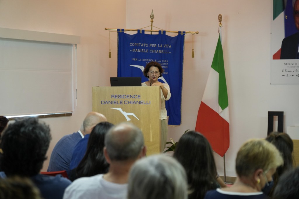 Cristina Mecucci festa di Ringraziamento del residence Chianelli 2022