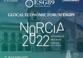 NORCIA 2022 GLOCAL ECONOMIC FORUM ESG89 - TERZA EDIZIONE