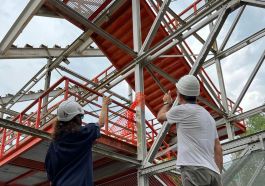 Stadio Curi di Perugia in pieno cantiere