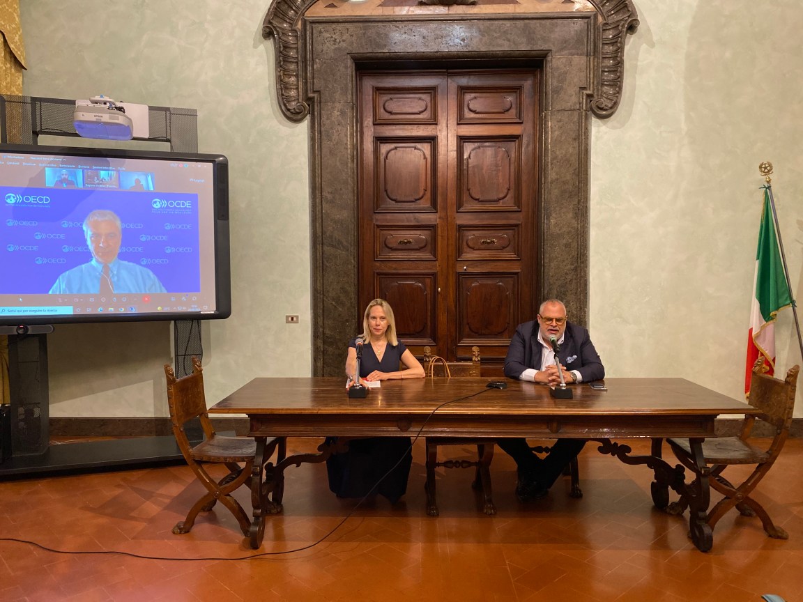 presentazione della collaborazione fra l’Ocse e Arpal