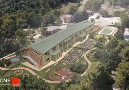 progetto nuovo polo scolastico Gualdo Cattaneo