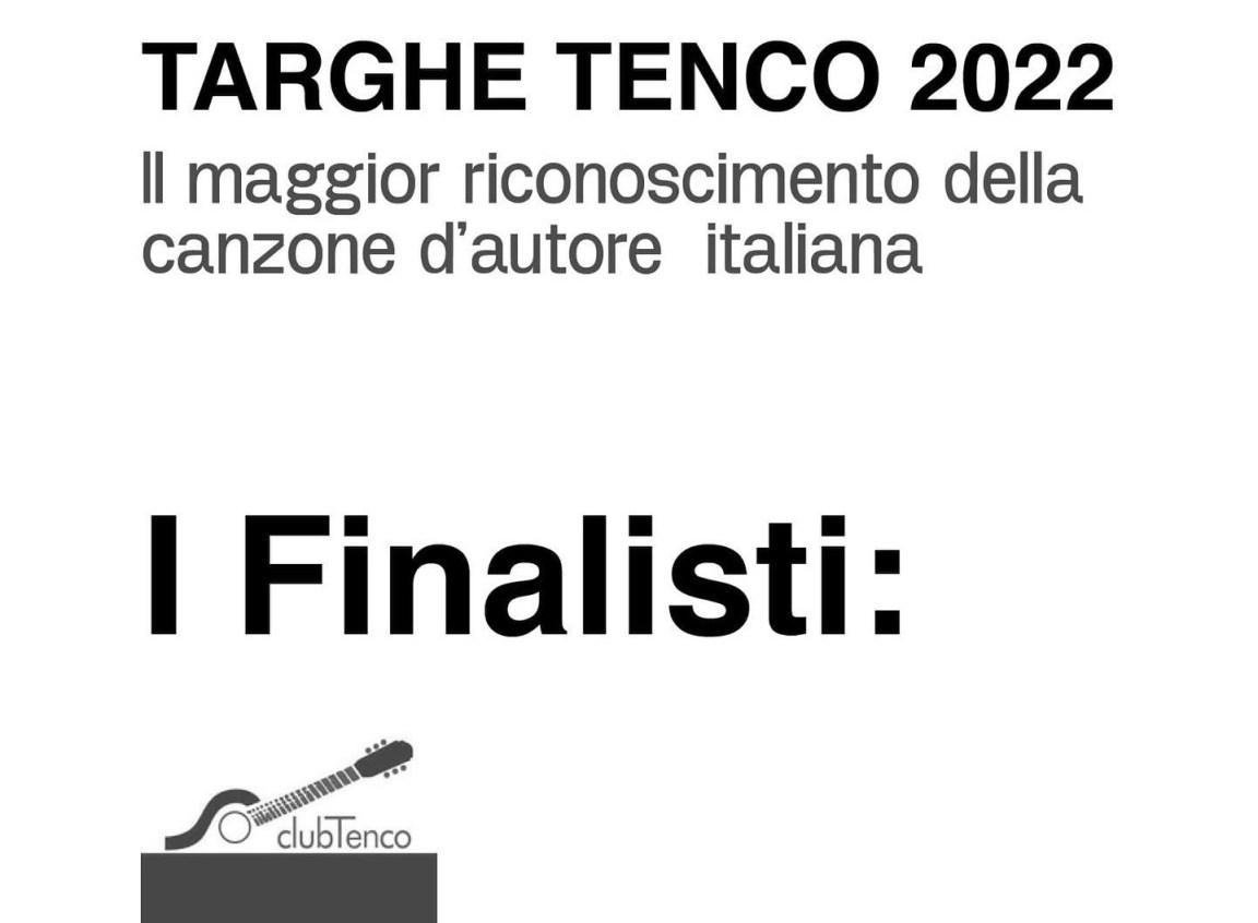 dalla pagina Facebook Club Tenco