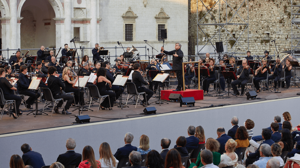 Concerto finale Festival dei due Mondi Spoleto, foto di Giovanni Hänninen