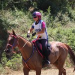 Costanza Laliscia in sella a Perseverancia Escondido