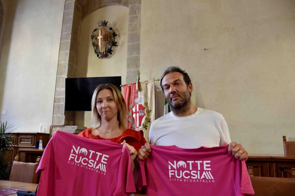 presentazione Notte Fucsia 2022 Città di Castello