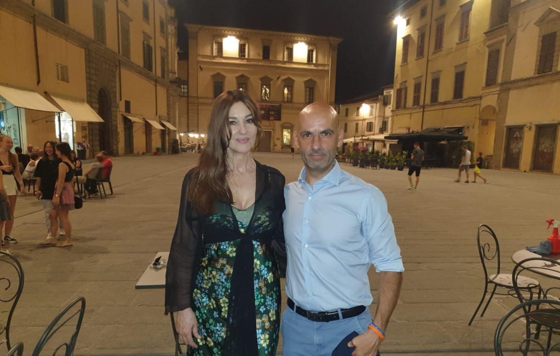Monica Bellucci e Luca Secondi