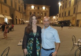 Monica Bellucci e Luca Secondi