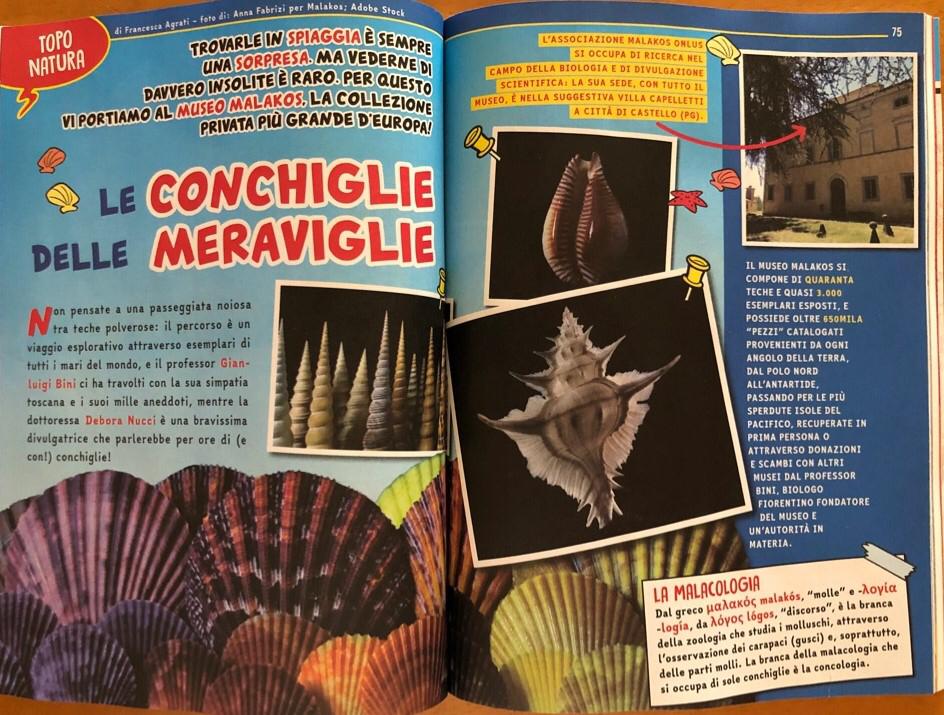 il museo Malakos su Topolino