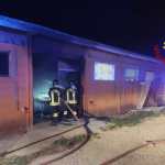 Incendio capannone Acquasparta