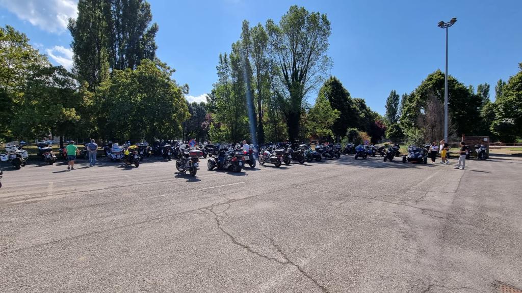 Città di Castello una tappa del Motoraduno internazionale del Moto cub Jarno Saarinen