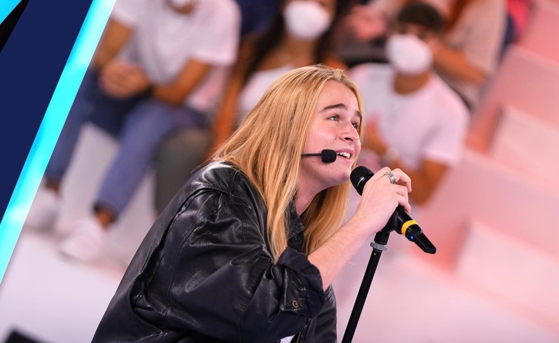 Edoardo Boari foto dal profilo Fb della trasmissione Amici