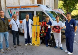 donazione dell'associazione Parenzi all'ospedale di Spoleto