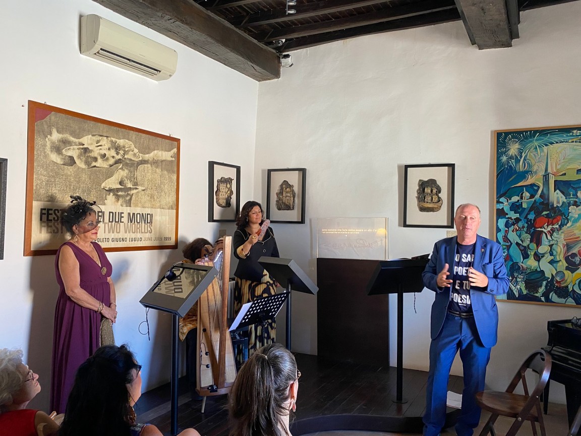 l'anteprima del Menotti Art Festival 22 a Casa Menotti