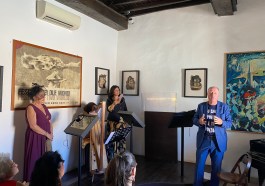 l'anteprima del Menotti Art Festival 22 a Casa Menotti