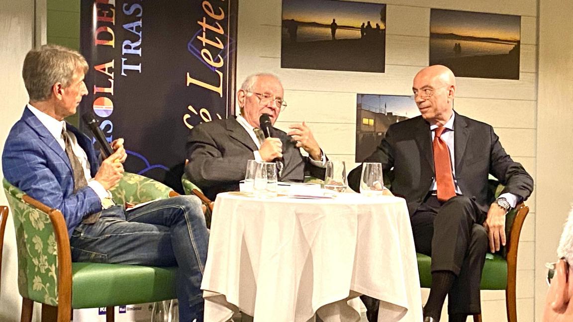 Isola del libro Trasimeno_Premio ad Antonio Carlo Ponti