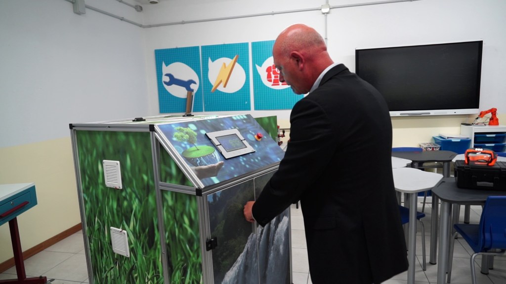 La serra idroponica high tech