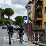 Polizia Perugia a piedi