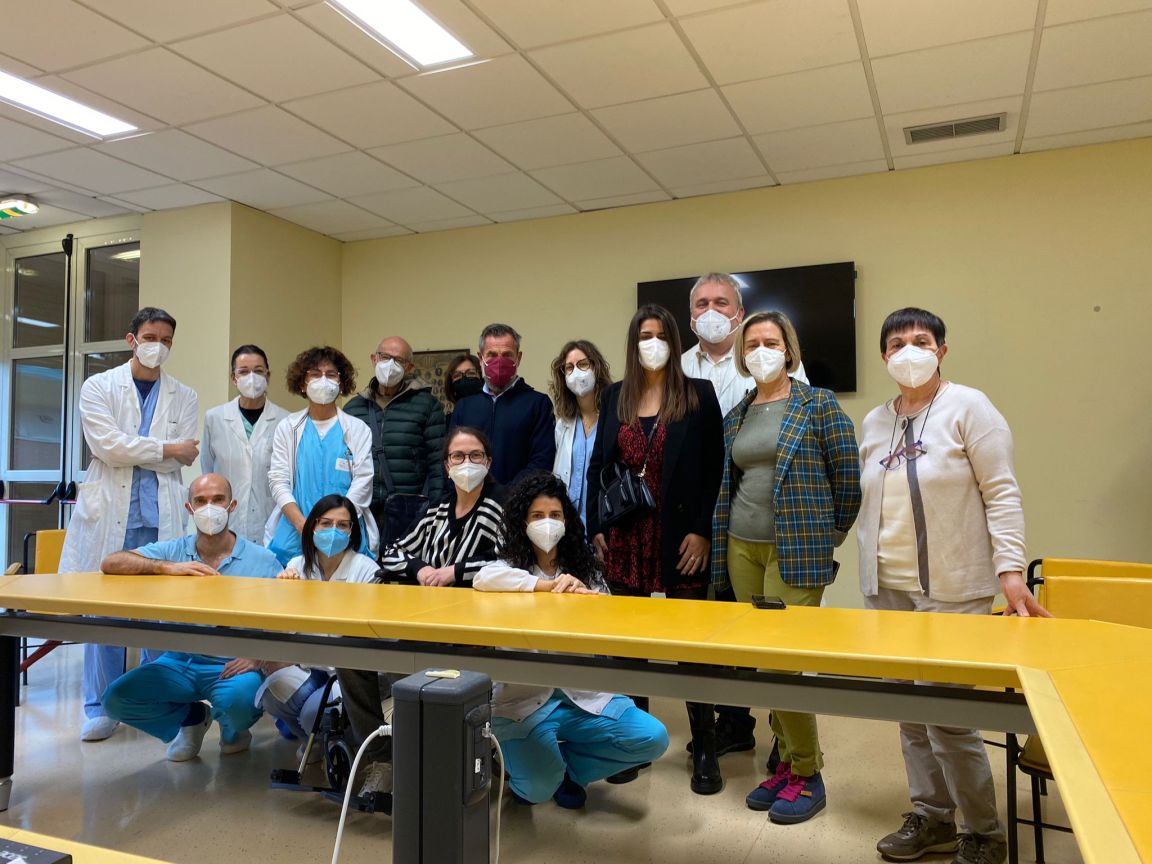 Marta e Cristina ospedale donazione