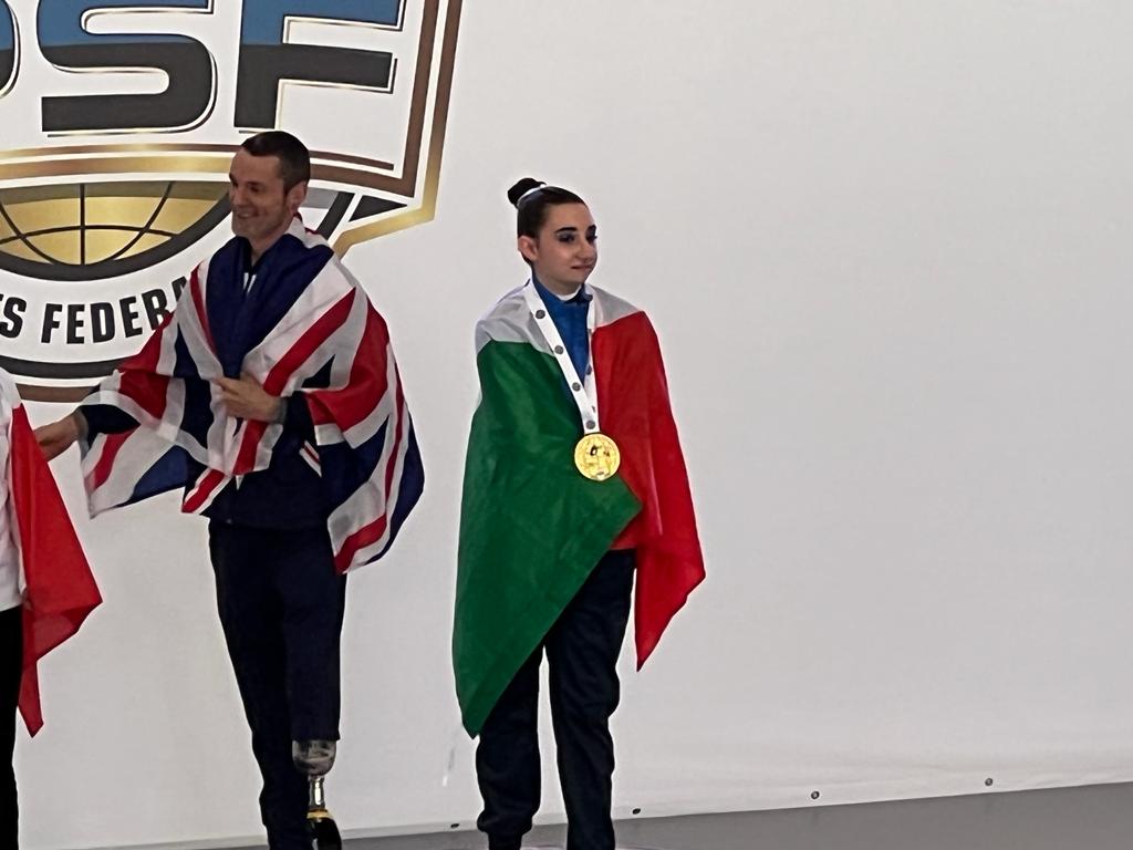 Francesca Cesarini medaglia d’oro al World Pole and Aerial Championship 2022