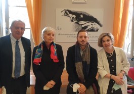 targa e ritratto in ricordo di Paolo Pannacci