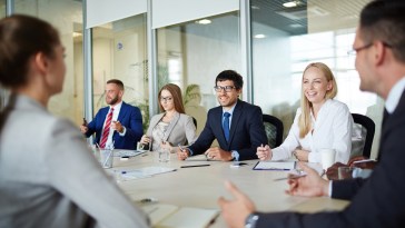 manager, riunione, dirigenti