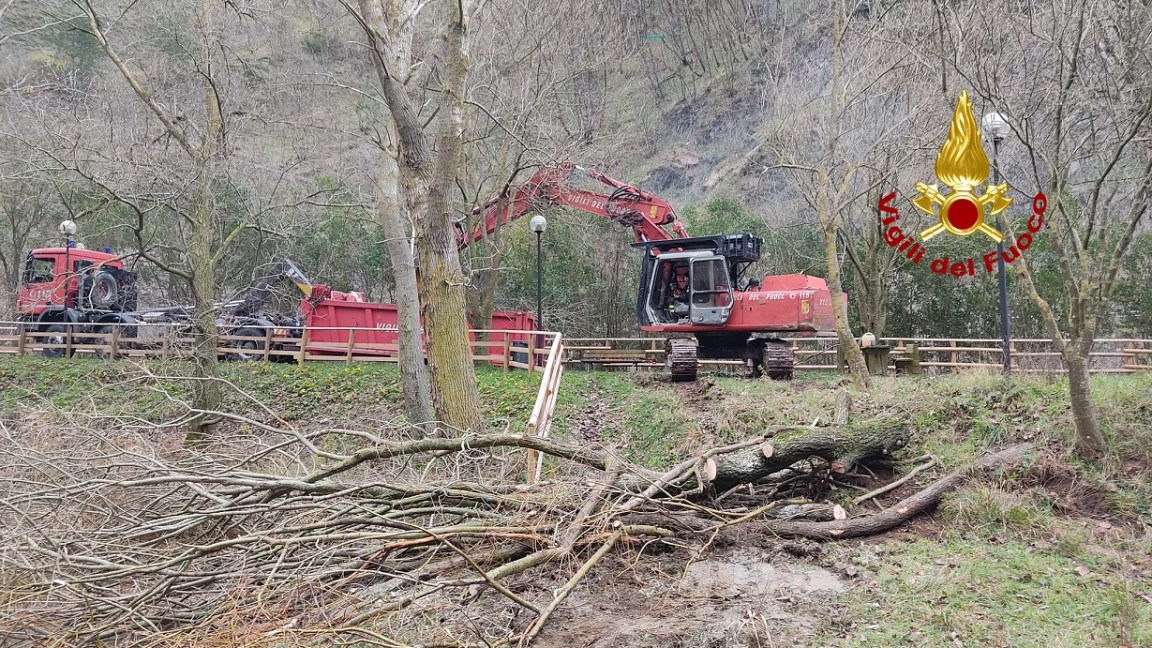 Liberata la diga del Bottaccione